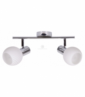 TURNO LAMPA SUFITOWA LISTWA 2X40W E14 CHROM Candellux 92-94202