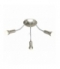 ARC LAMPA SUFITOWA PLAFON 3X40W E14 SATYNA NIKIEL Candellux 98-63311