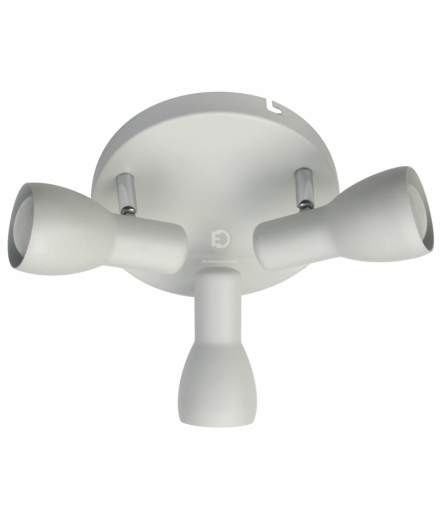 PICARDO LAMPA SUFITOWA PLAFON 3X40W E14 BIAŁY MAT Candellux 98-44204
