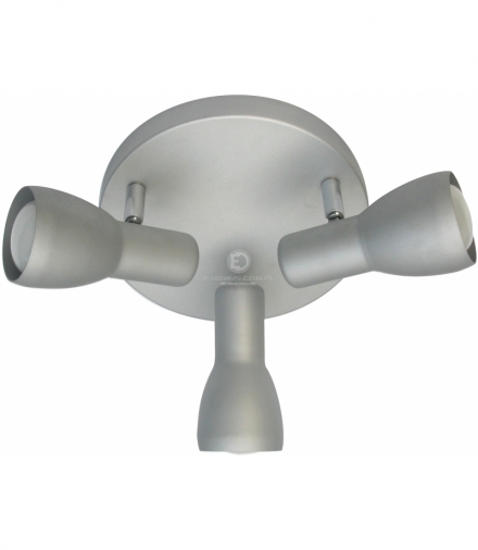 PICARDO LAMPA SUFITOWA PLAFON 3X40W E14 SZARO SREBRNY Candellux 98-44242