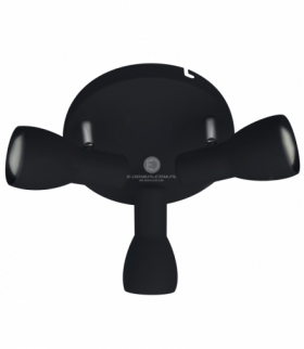 PICARDO LAMPA SUFITOWA PLAFON 3X40W E14 CZARNY MATOWY Candellux 98-50793