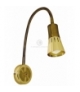 ARENA LAMPA KINKIET WYSIĘGNIK 1X40W R50 E14 ZŁOTO PATYN Candellux 91-84470