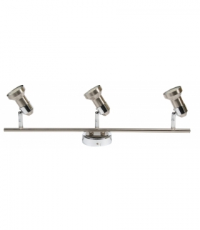 ARKON LAMPA SUFITOWA LISTWA 3X50W GU10 SAT NIKIEL+CHROM BEZ ŻARÓWEK Candellux 93-59598
