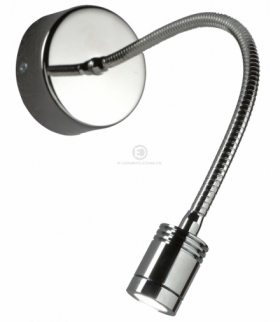 RAX LAMPA KINKIET NA WYSIGNIKU 3W LED CHROM Candellux 21-37435