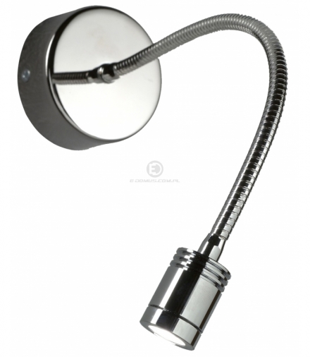 RAX LAMPA KINKIET NA WYSIGNIKU 3W LED CHROM Candellux 21-37435