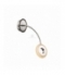 ARM LAMPA KINKIET 1X5W LED CZARNY/CHROM Candellux 21-62628