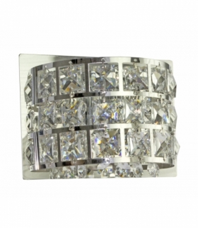 SATURN LAMPA KINKIET 12X15 1X40W G9 CHROM Candellux 21-87228