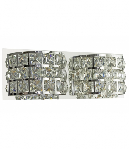 SATURN LAMPA KINKIET 12X30 2X40W G9 CHROM Candellux 22-87235