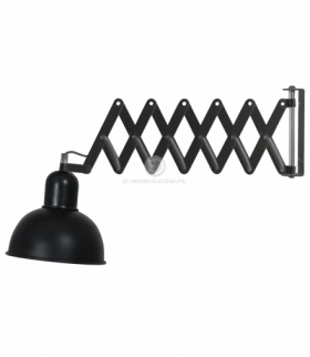 HARMONY LAMPA NA WYSIĘGNIKU HARMONIJKOWYM 1X40W E27 CZARNY Candellux 41-27900