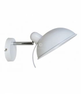 DURIO LAMPA KINKIET 1X40W E14 BIAŁY Candellux 21-51448