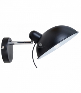 DURIO LAMPA KINKIET 1X40W E14 CZARNY Candellux 21-53589