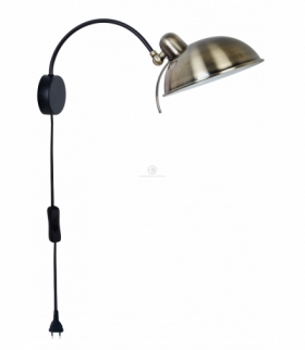 NORA LAMPA KINKIET 1X40W E14 PATYNA Candellux 21-53800