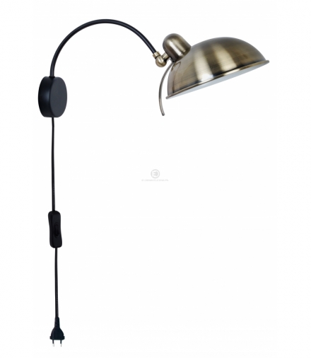 NORA LAMPA KINKIET 1X40W E14 PATYNA Candellux 21-53800