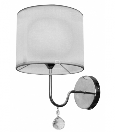 BRAVA LAMPA KINKIET D-22 1X60W E27 BIAŁY Candellux 21-23230