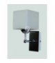 CUBETTO LAMPA KINKIET 1X60 E27 DREWNO+CHROM Candellux 21-24513