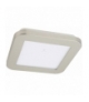 NEXIT LAMPA SUFITOWA PLAFON 17X17 10W LED IP44 SATYNA+BIAŁY 3000K Candellux 10-66817