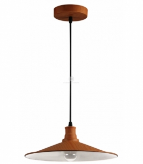 BARN LAMPA WISZĄCA 36 TALERZOWY 1X60W E27 BRĄZOWY Candellux 31-42965