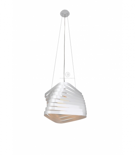 BIZO LAMPA WISZĄCA 1X60W E27 38CM BIAŁY Candellux 31-21581