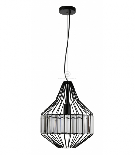 ALVARO 1 LAMPA WISZĄCA 30 1X40W E27 CZARNY Candellux 31-55163