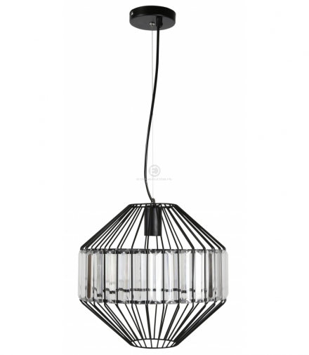 ALVARO 2 LAMPA WISZĄCA 30 1X40W E27 CZARNY Candellux 31-55170
