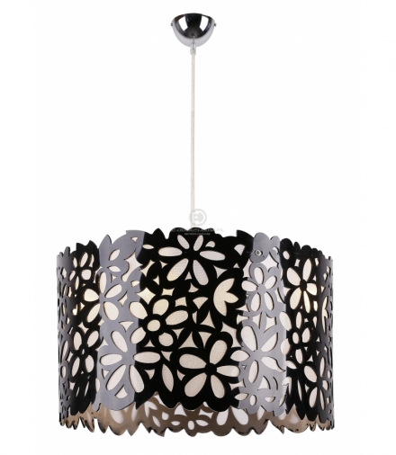 SIMONA 2 LAMPA WISZĄCA 40X120 3X40W E14 CZARNY Candellux 33-87174