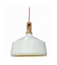 ROBINSON LAMPA WISZĄCA 36 1X60W E27 BIAŁY / WNĘTRZE ŻÓŁTE Candellux 31-37688