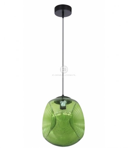 CLUB LAMPA WISZĄCA 28 1X60W E27 ZIELONY Candellux 31-51226