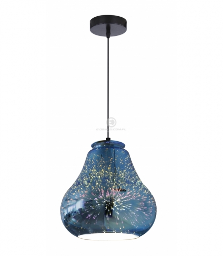 GALACTIC 4 LAMPA WISZĄCA 19 1X60W E27 3D Candellux 31-56108