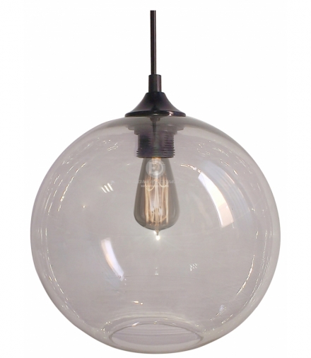 EDISON LAMPA WISZĄCA 25 1X60W E27 TRANSPARENTNY + ŻARÓWKA Candellux 31-21403