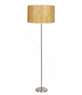 TIMBER LAMPA PODŁOGOWA 1X60W E27 SOSNA + ABAŻUR Candellux 51-56705