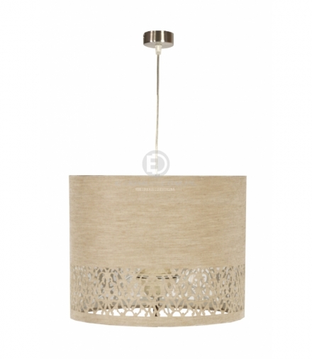 ARABESCA LAMPA WISZĄCA 33X33X24 1X60W E27 KREMOWY (ABAŻUR 77-19441 Z ZAWIESIEM 85-10608) Candellux 31-19526