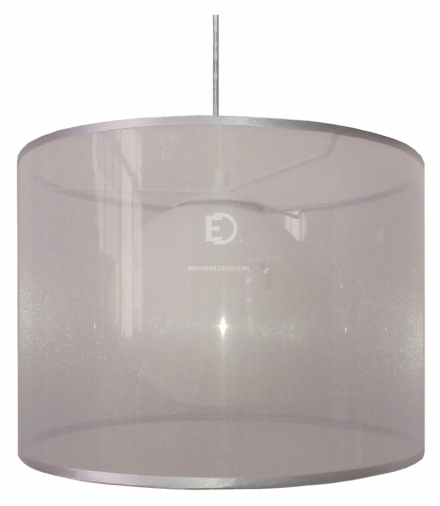 CHICAGO LAMPA WISZĄCA 37 1X60W E27 SREBRNY Candellux 31-24916
