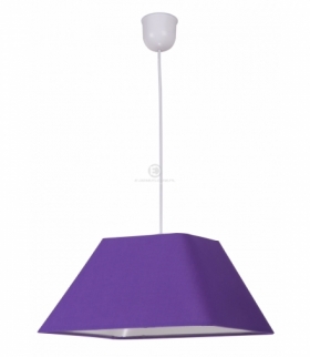 ROBIN LAMPA WISZĄCA 35 1X60W E27 FIOLETOWY PROMO (ABAŻUR 77-01818+LINKA 85-89369) Candellux 31-03294