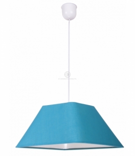 ROBIN LAMPA WISZĄCA 35 1X60W E27 TURKUS PROMO (ABAŻUR 77-01832+LINKA 85-89369) Candellux 31-03300