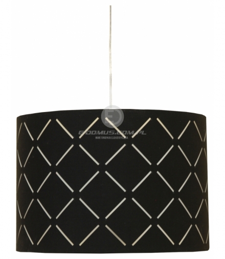 RALF LAMPA WISZĄCA 30 1X60W E27 CZARNY (ABAŻUR 77-01702+LINKA 85-10608) Candellux 31-03201