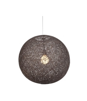 CARUBA LAMPA WISZĄCA 1X60W E27 BRĄZOWY 50 Candellux 31-26906