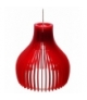 BUREN LAMPA WISZĄCA 1X60W E27 26X26X150 CZERWONY Candellux 31-50253