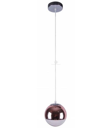 GAZE LAMPA WISZĄCA 20 1X60W E27 RÓŻOWO ZŁOTY Candellux 31-43085