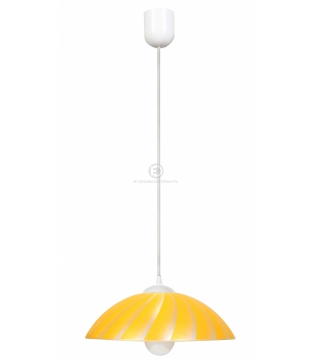 KAMILA LAMPA WISZĄCA 1X60W E27 ŻÓŁTA Candellux 31-76123