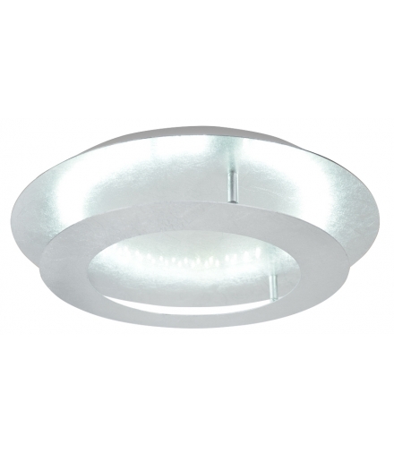 MERLE LAMPA SUFITOWA PLAFON 40 18W LED 3000K SREBRNY Candellux 98-66176