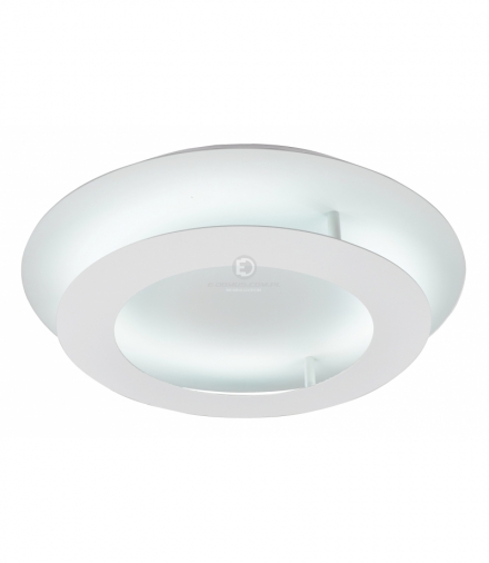 MERLE LAMPA SUFITOWA PLAFON 40 18W LED 3000K BIAŁY Candellux 98-66183