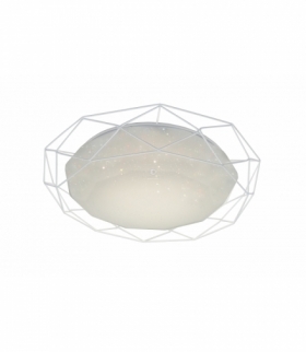 SVEN LAMPA SUFITOWA PLAFON 43 24W LED 3000K BIAŁY Candellux 98-66251
