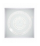 LUX LAMPA SUFITOWA PLAFON 29X29 16W LED 6500K BIAŁY PODWÓJNY RING Candellux 10-60662