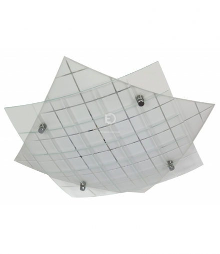 DUBLOS LAMPA SUFITOWA PLAFON 31X31 1X9W LED Candellux 10-30146