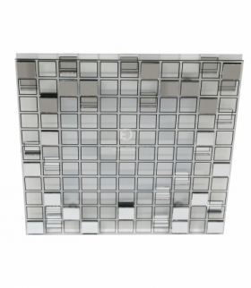 MOSAIC LAMPA SUFITOWA PLAFON 31X31 1X9W LED Candellux 10-30627