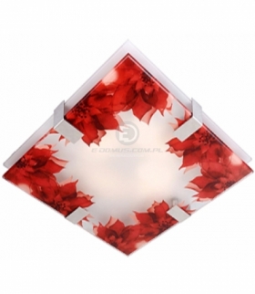 RAPSODY LAMPA SUFITOWA PLAFON 31X31 2X60W E27 KWADRAT Candellux 10-30306