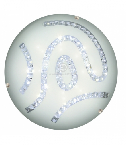 GAJA LAMPA SUFITOWA PLAFON 30 1X10W LED 4000K Candellux 13-54906