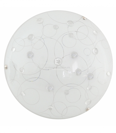 ASTRO LAMPA SUFITOWA PLAFON 30 1X10W LED 6500K TRANSPARENTNY Candellux 13-39149