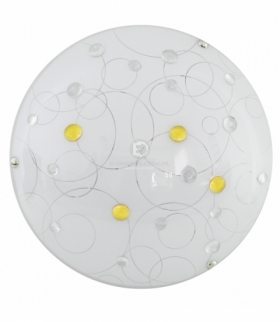 ASTRO LAMPA SUFITOWA PLAFON 30 1X10W LED 6500K AMBER Candellux 13-39606