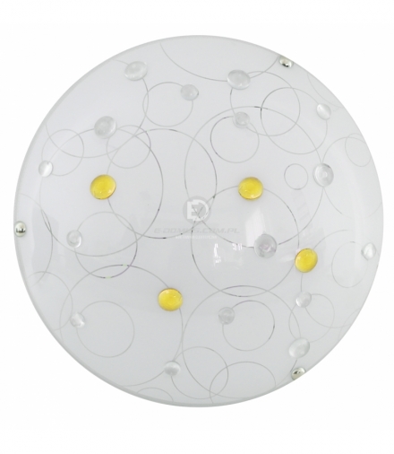 ASTRO LAMPA SUFITOWA PLAFON 30 1X10W LED 6500K AMBER Candellux 13-39606